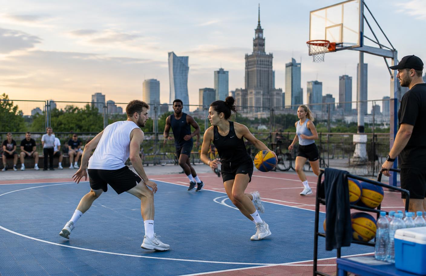 Evening Basketball 5v5 activity