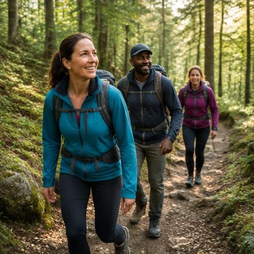 Forest Trail Hike activity